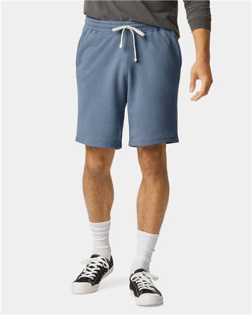 1468 - Unisex Garment-Dyed Lightweight Sweat Shorts