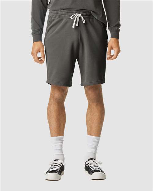 1468 - Unisex Garment-Dyed Lightweight Sweat Shorts