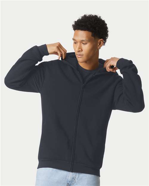 RF497 - Unisex ReFlex Fleece Full-Zip Hoodie Sweatshirt