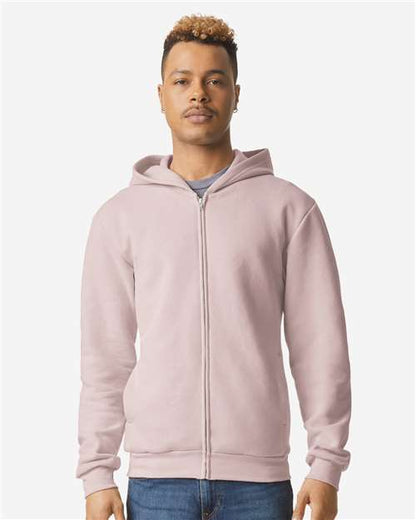 RF497 - Unisex ReFlex Fleece Full-Zip Hoodie Sweatshirt