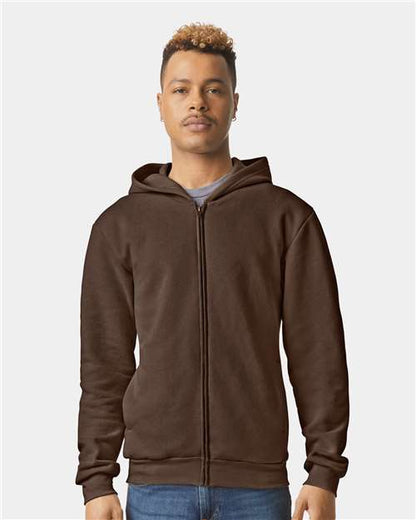 RF497 - Unisex ReFlex Fleece Full-Zip Hoodie Sweatshirt