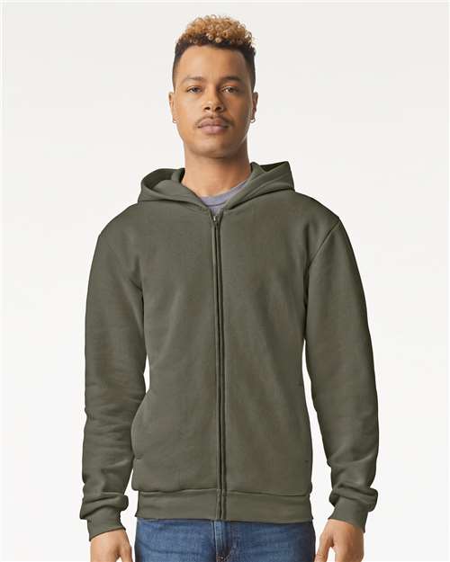 RF497 - Unisex ReFlex Fleece Full-Zip Hoodie Sweatshirt