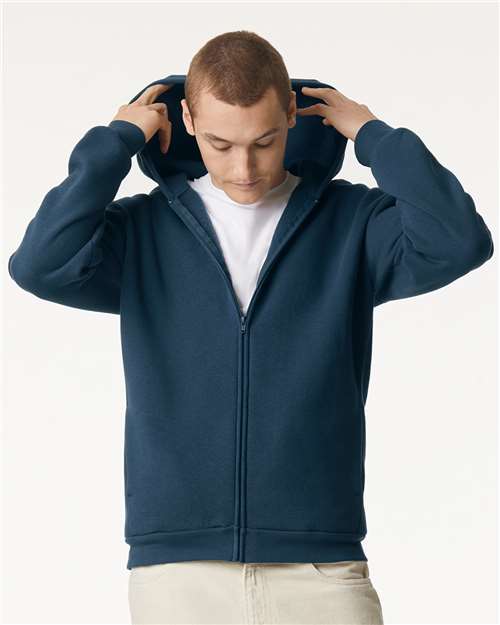 RF497 - Unisex ReFlex Fleece Full-Zip Hoodie Sweatshirt
