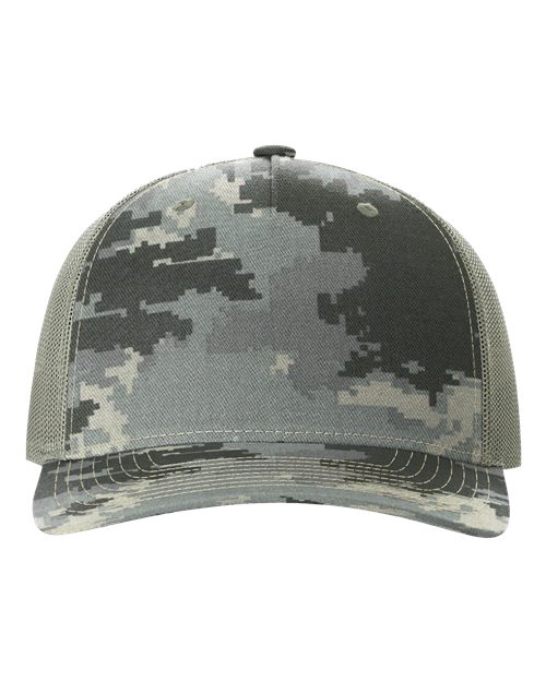 112PFP - Printed Five-Panel Trucker Cap