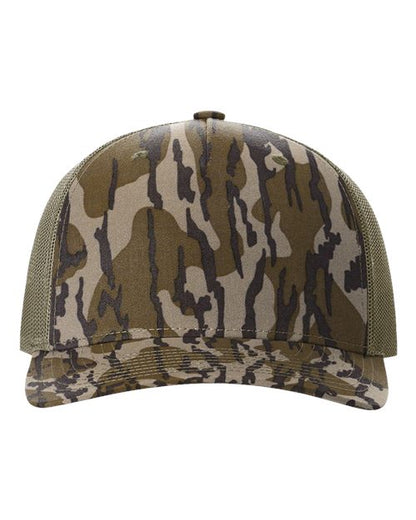 112PFP - Printed Five-Panel Trucker Cap