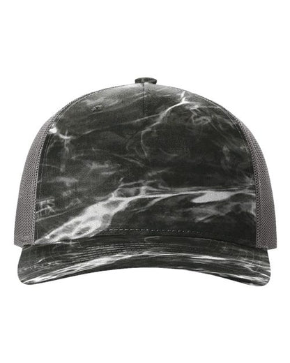 112PFP - Printed Five-Panel Trucker Cap