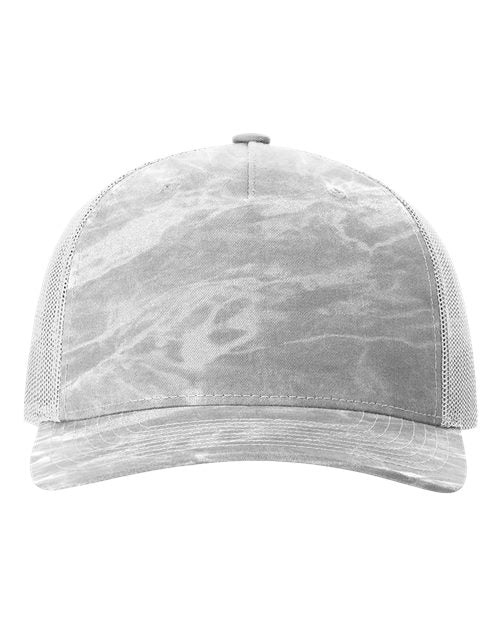 112PFP - Printed Five-Panel Trucker Cap