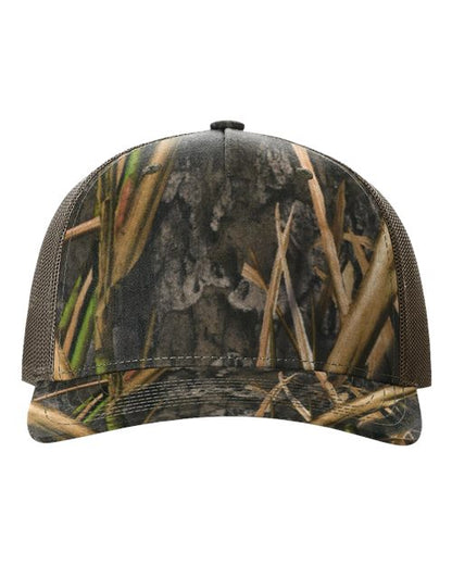 112PFP - Printed Five-Panel Trucker Cap