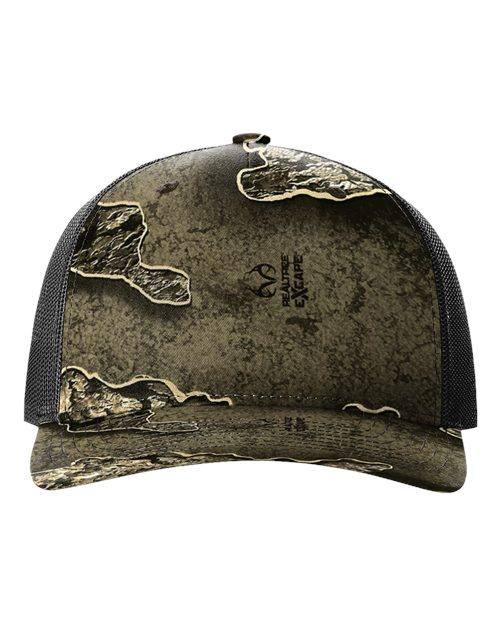 112PFP - Printed Five-Panel Trucker Cap