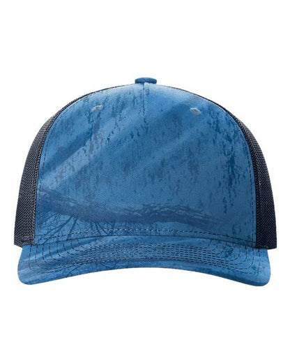 112PFP - Printed Five-Panel Trucker Cap