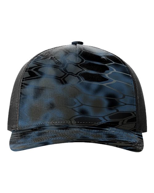 112PFP - Printed Five-Panel Trucker Cap