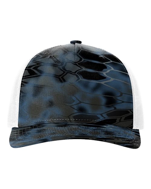 112PFP - Printed Five-Panel Trucker Cap