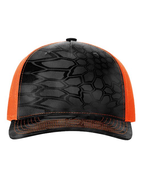 112PFP - Printed Five-Panel Trucker Cap