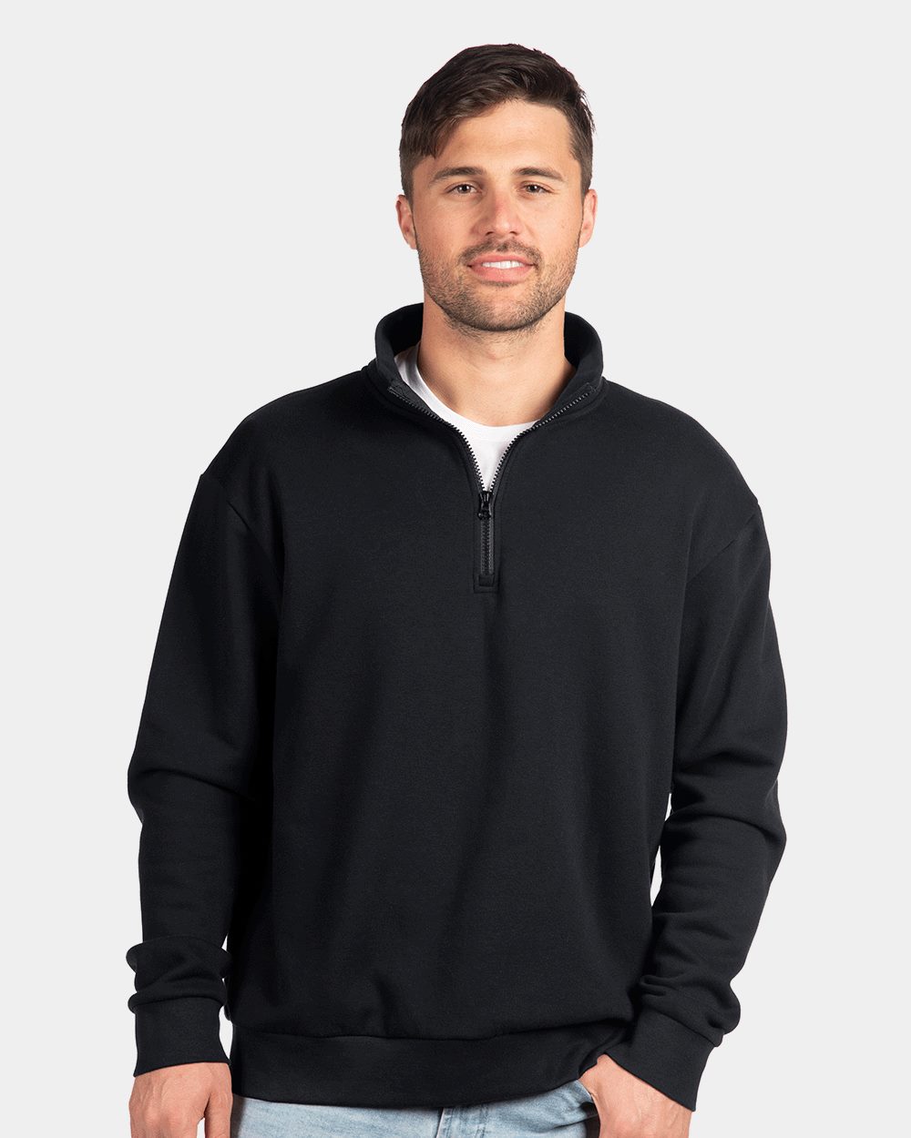 9643 - Unisex Fleece Quarter-Zip Pullover