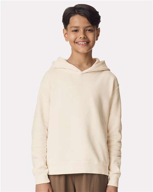 1467Y - Youth Garment-Dyed Lightweight Hooded Sweatshirt
