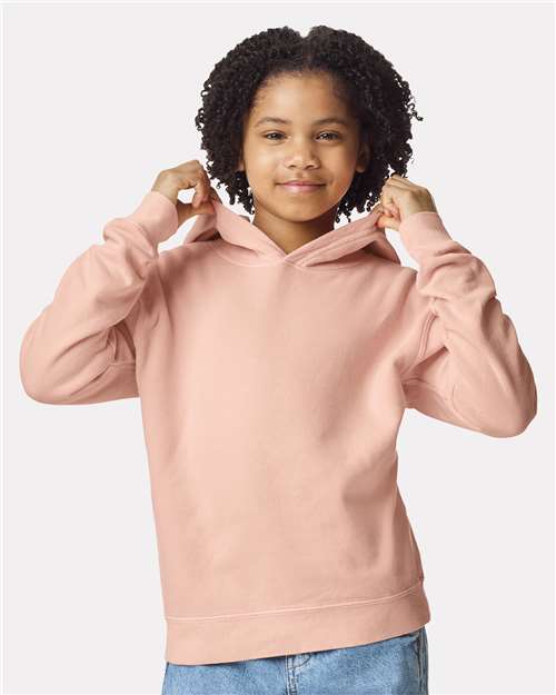 1467Y - Youth Garment-Dyed Lightweight Hooded Sweatshirt