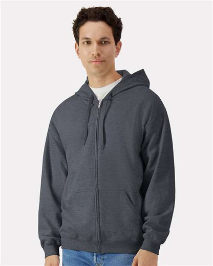 SF600 - Unisex Softstyle® Midweight Full-Zip Hooded Sweatshirt