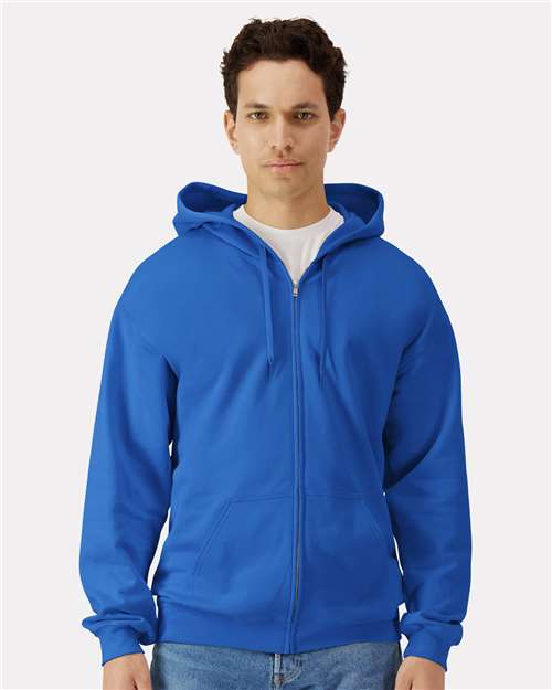 SF600 - Unisex Softstyle® Midweight Full-Zip Hooded Sweatshirt