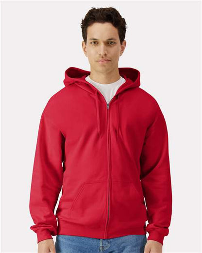 SF600 - Unisex Softstyle® Midweight Full-Zip Hooded Sweatshirt