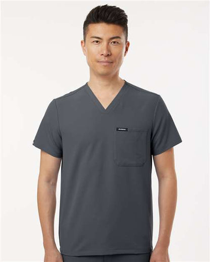M10001 - Men's Holmes Everyday 1-Pocket Scrub V-Neck Top