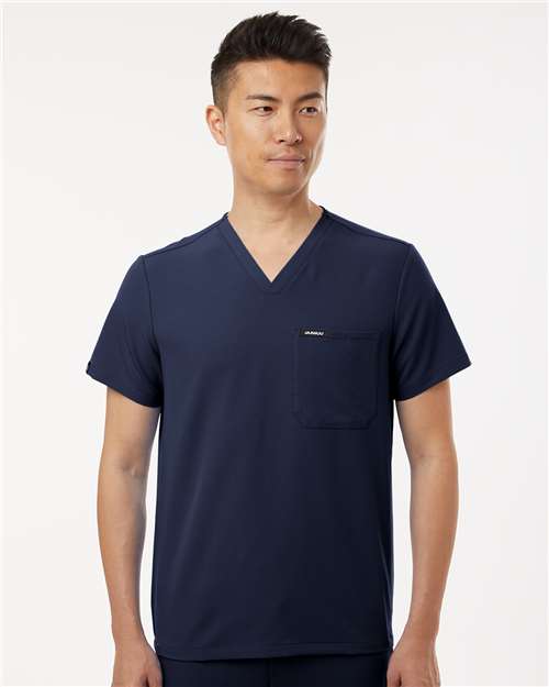M10001 - Men's Holmes Everyday 1-Pocket Scrub V-Neck Top