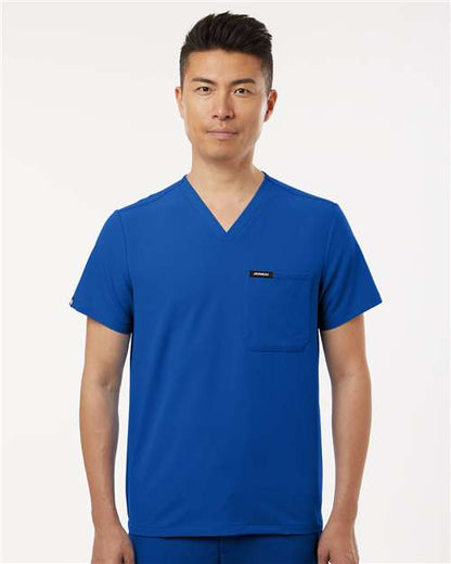 M10001 - Men's Holmes Everyday 1-Pocket Scrub V-Neck Top