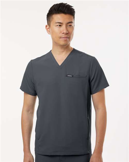 M10002 - Men's Platt 3-Pocket Scrub V-Neck Top