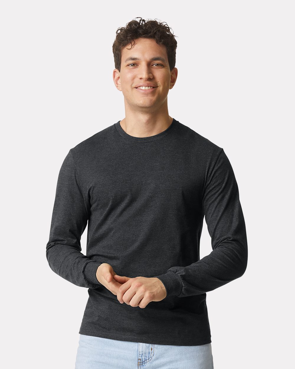 64440CVC - Unisex Softstyle® CVC Long Sleeve T-Shirt