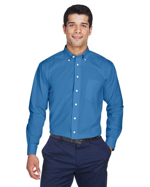 D630 - Men's Crown Collection® Oxford Woven Dress Shirt