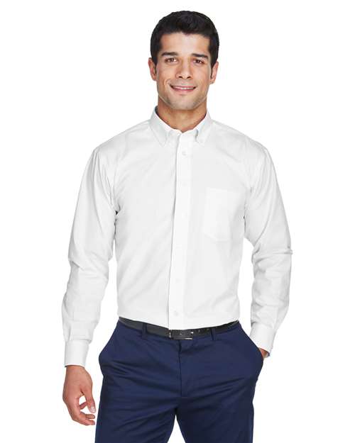 D630 - Men's Crown Collection® Oxford Woven Dress Shirt