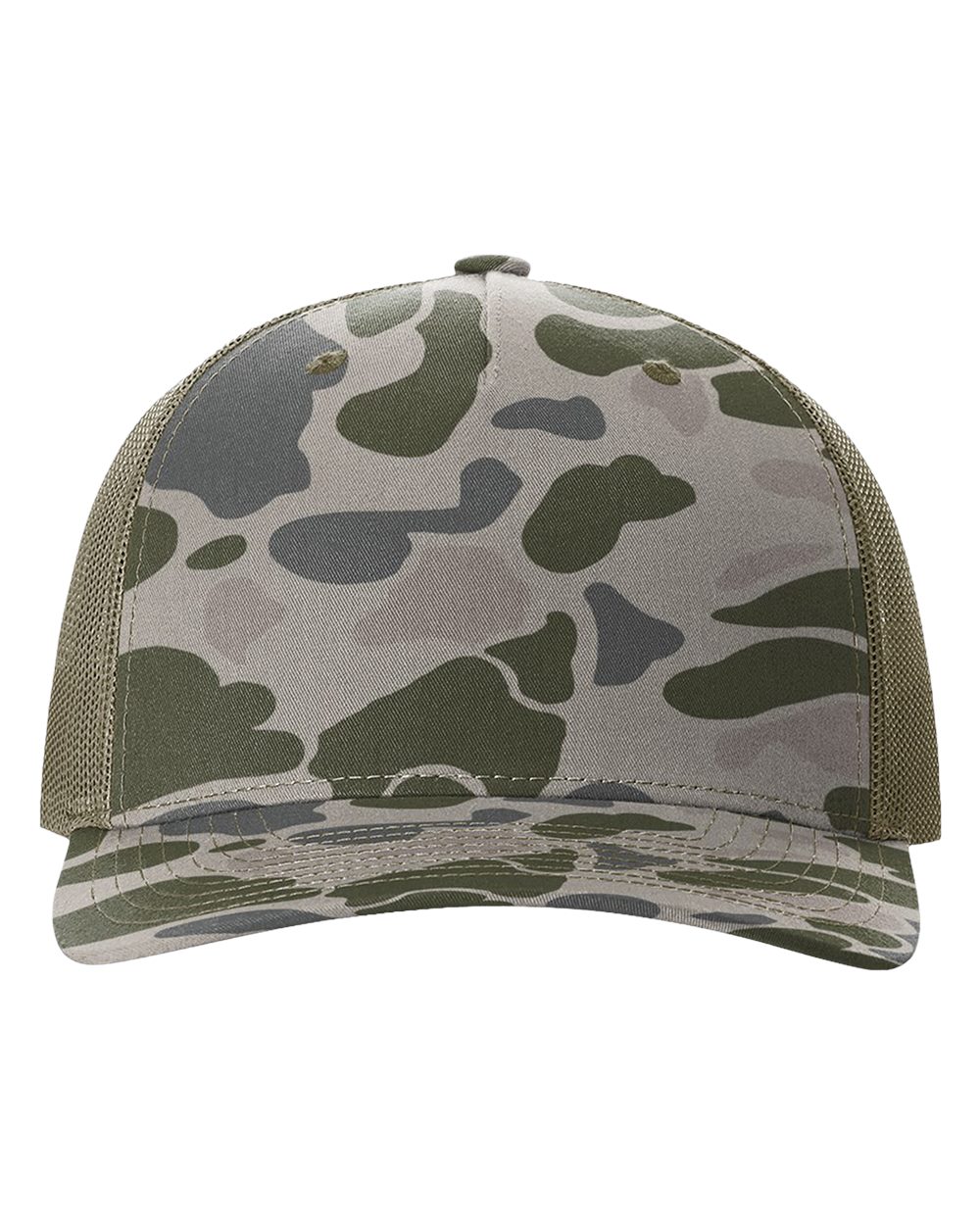 112PFP - Printed Five-Panel Trucker Cap
