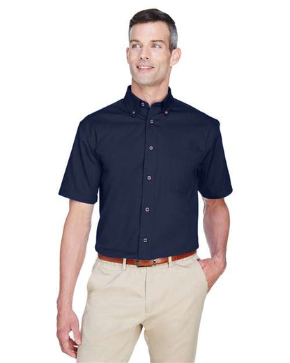 M500S - Men's Easy Blend™ Twill Dress Shirt with Stain-Release