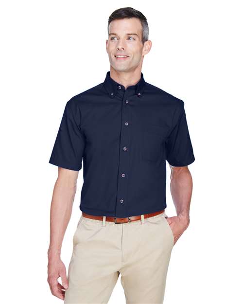 M500S - Men's Easy Blend™ Twill Dress Shirt with Stain-Release