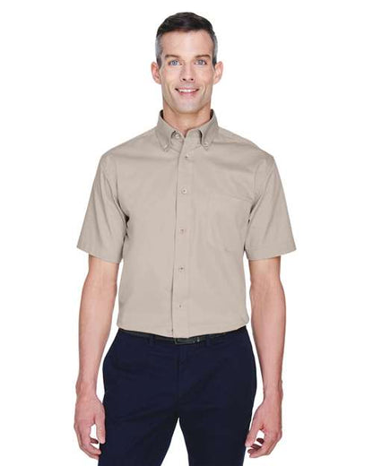 M500S - Men's Easy Blend™ Twill Dress Shirt with Stain-Release