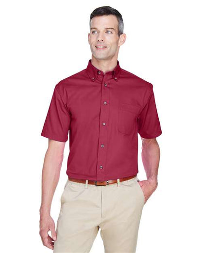 M500S - Men's Easy Blend™ Twill Dress Shirt with Stain-Release