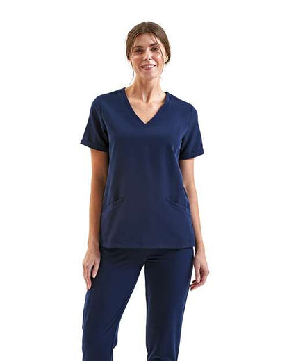 NN310 - Women's Invincible V-Neck Stretch Scrub Top