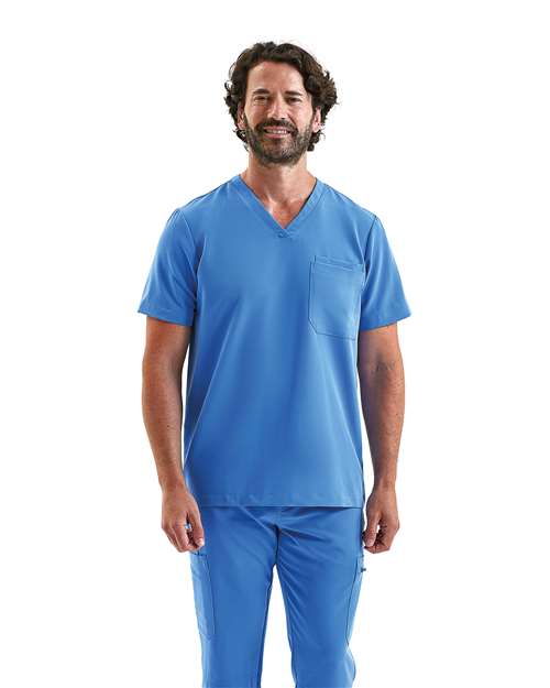 NN200 - Men's Limitless V-Neck Stretch Scrub Top