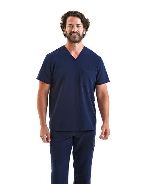 NN200 - Men's Limitless V-Neck Stretch Scrub Top