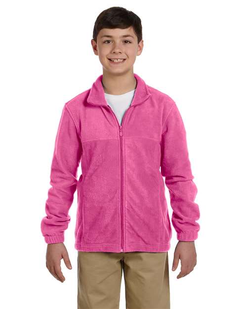 M990Y - Youth Full-Zip Fleece