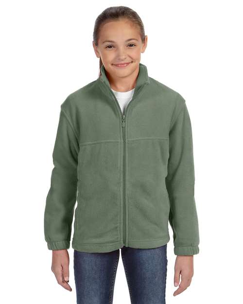M990Y - Youth Full-Zip Fleece