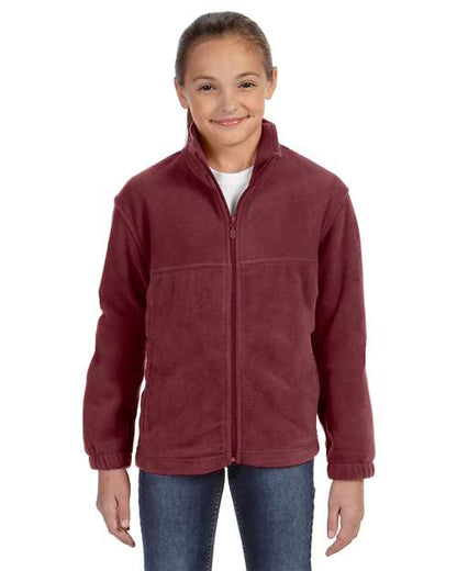 M990Y - Youth Full-Zip Fleece