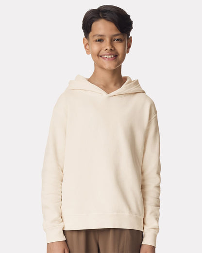1467Y - Youth Garment-Dyed Lightweight Hooded Sweatshirt