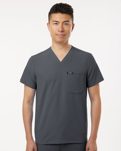 M10001 - Men's Holmes Everyday 1-Pocket Scrub V-Neck Top