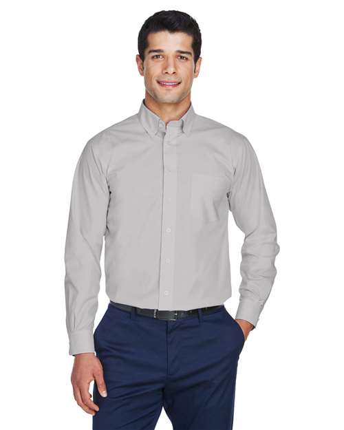 D620 - Men's Crown Collection® Broadcloth Woven Dress Shirt