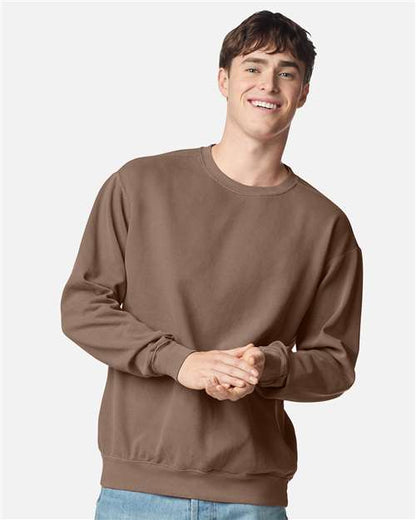 1566 - Unisex Garment-Dyed Crewneck Sweatshirt