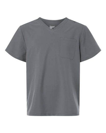 HMB000 - Men's V-Neck 1 Pocket Scrub Top