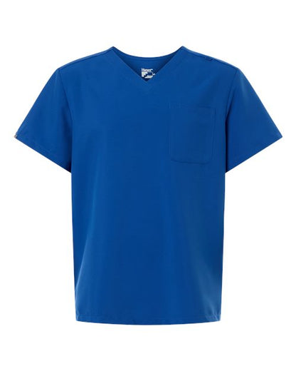 HMB000 - Men's V-Neck 1 Pocket Scrub Top