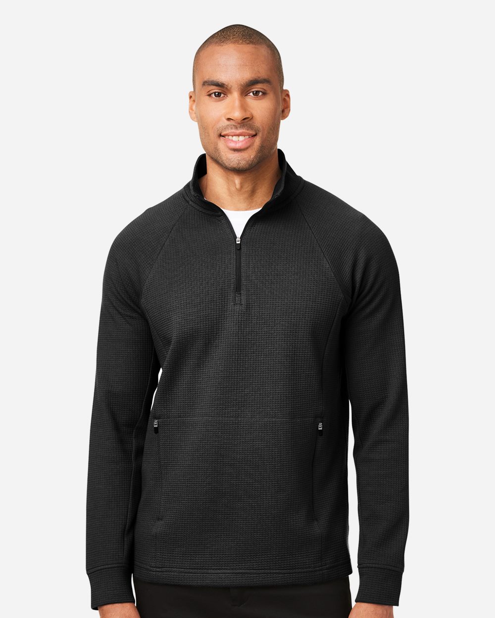 NE200 - Men's Rhythm Waffle Quarter-Zip Pullover