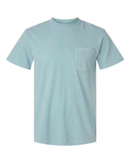 6030 - Unisex Garment-Dyed Heavyweight Pocket T-Shirt