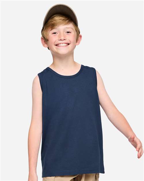 6123 - Youth Fine Jersey Tank
